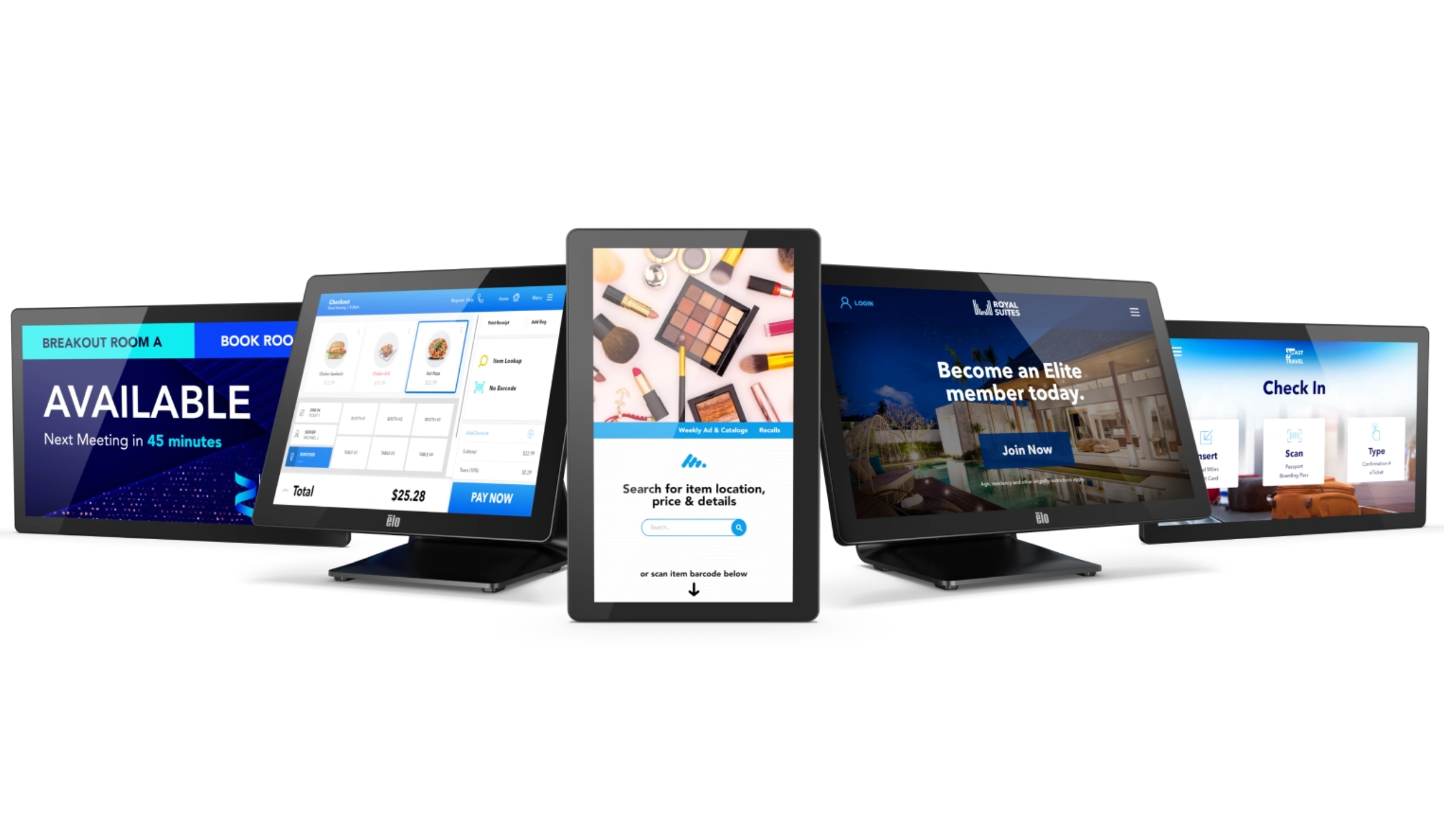 Elo POS touchscreen monitors