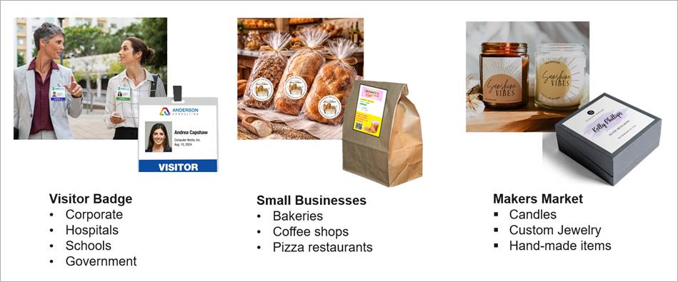 Epson ColorWorks CW-D3800 labeling applications