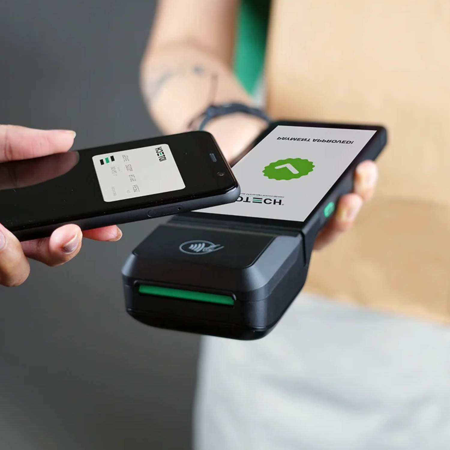 POS payment card reader hardware
