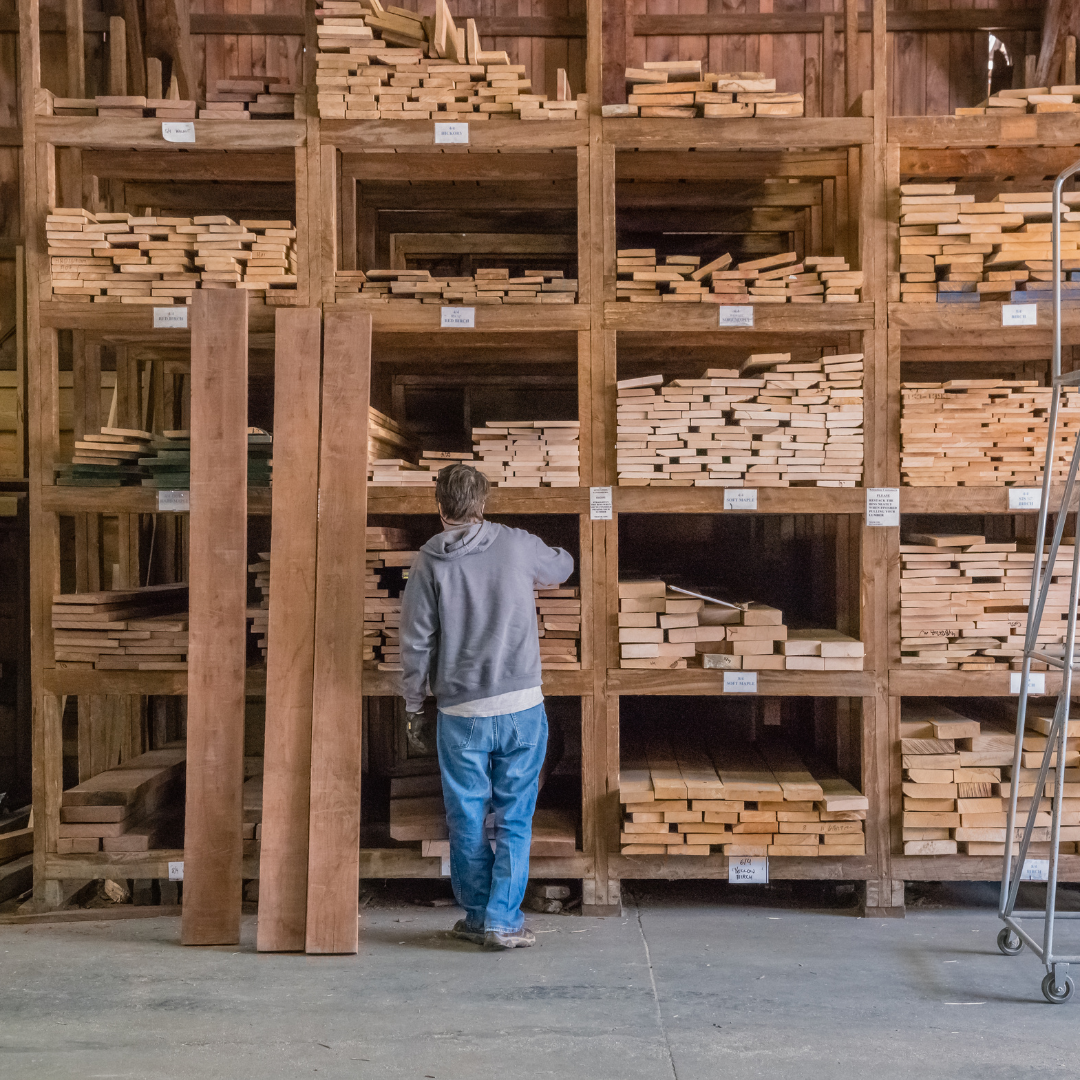 Synthetic thermal transfer lumber tags attached to stacked boards for identification and tracking