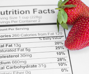Nutrition Labels for Food or Supplements