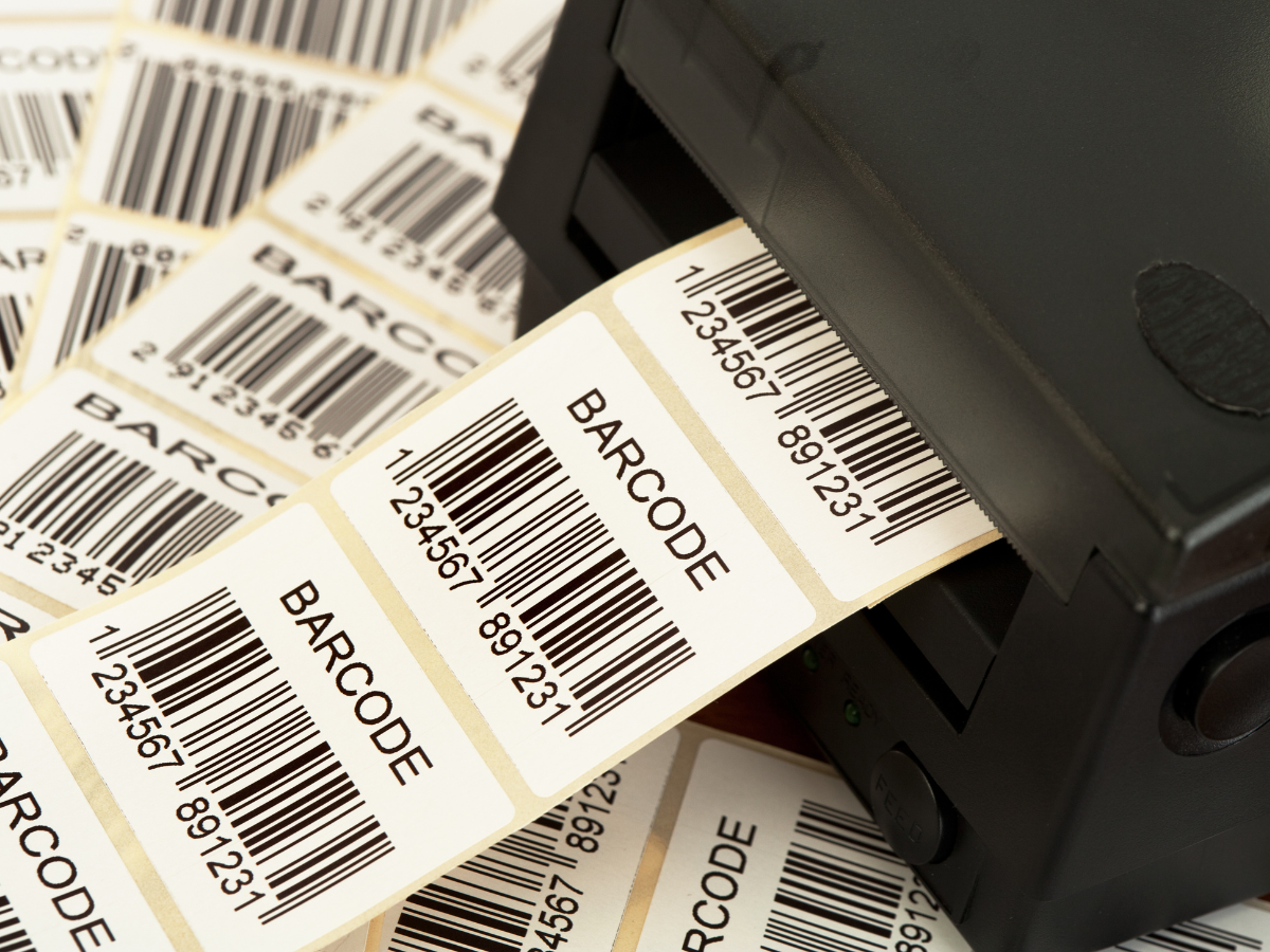 Paper UPC labels