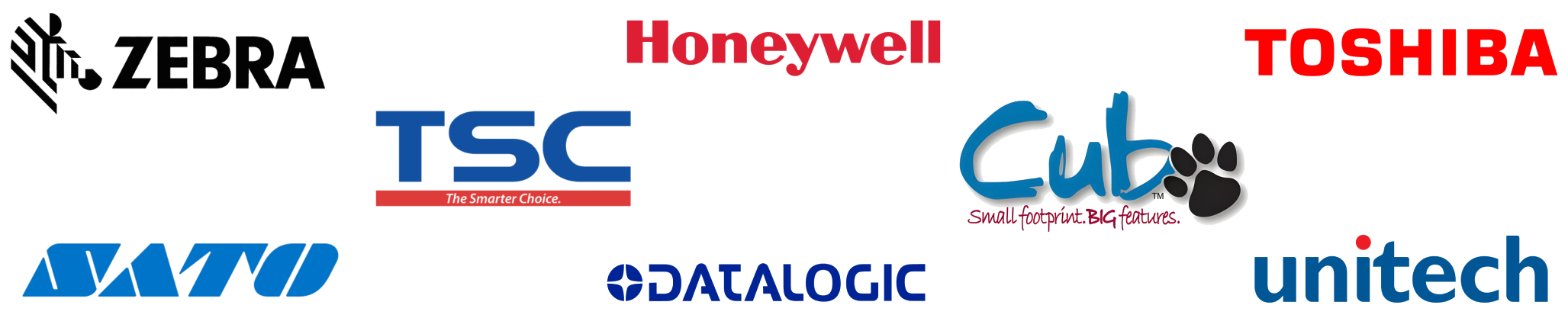 Thermal printer manufacturers supported by BarcodeFactory