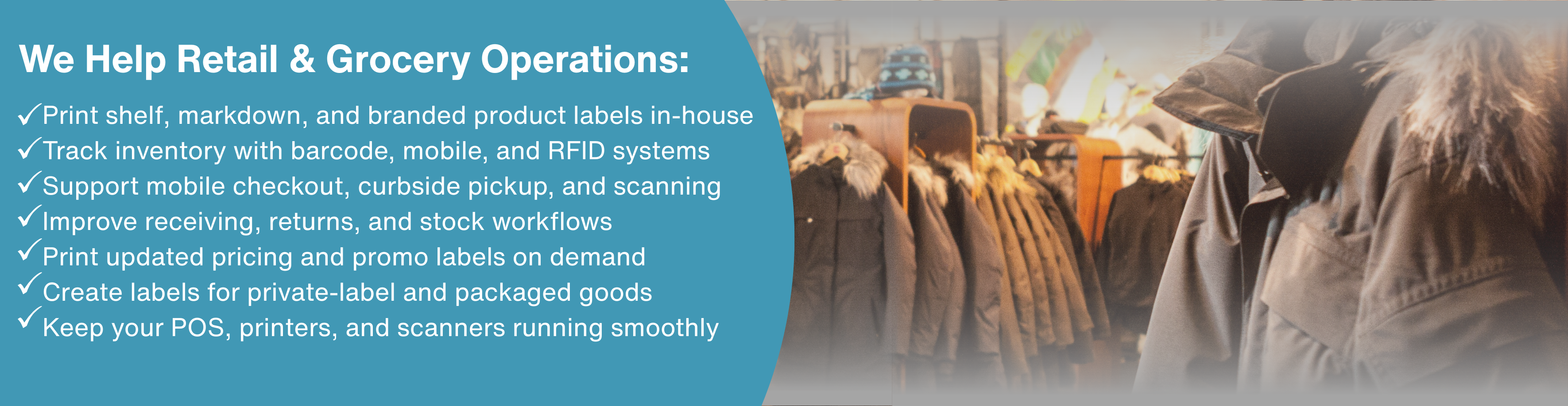 Retail and Grocery Solutions Body Banner