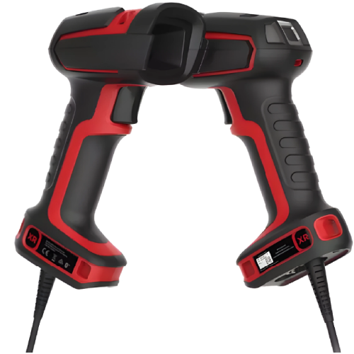 Rugged industrial barcode scanner