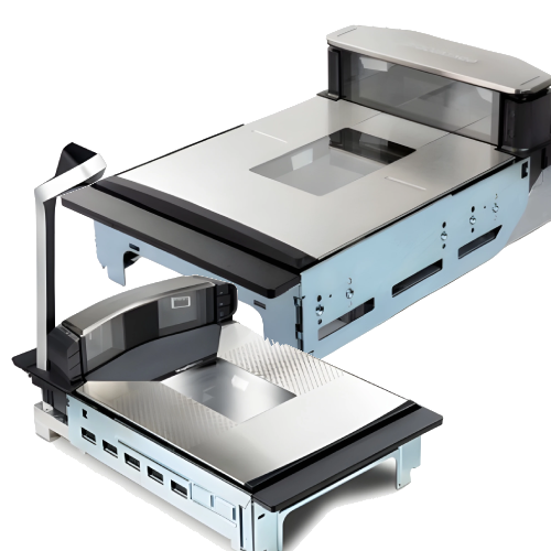 In-counter barcode scanner