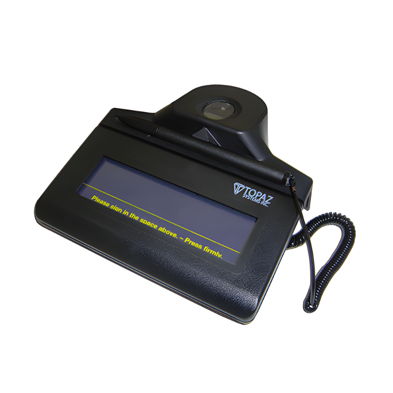 Topaz IDLite signature pad