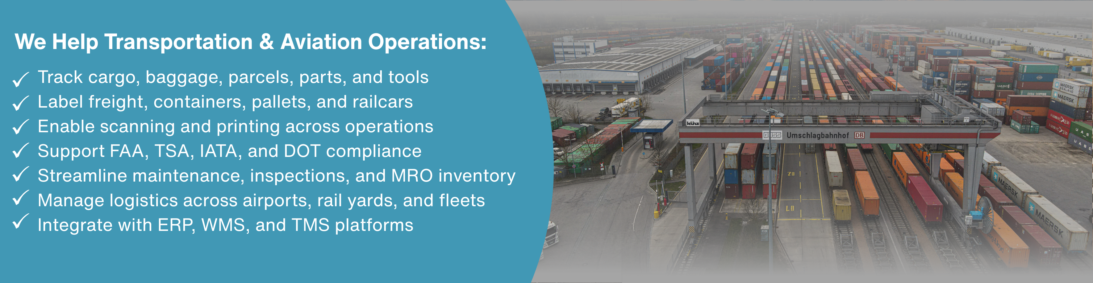 We Can Help Transportation & Aviation Operations
