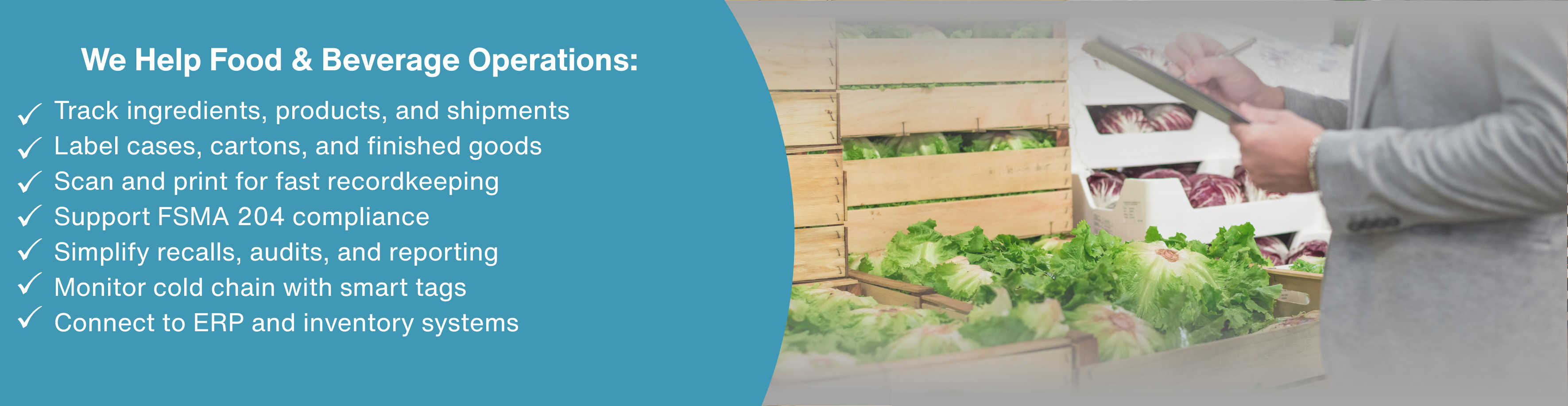 We Help Food & Beverage Operations