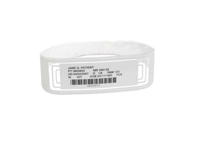 Zebra OmniBand healthcare wristbands