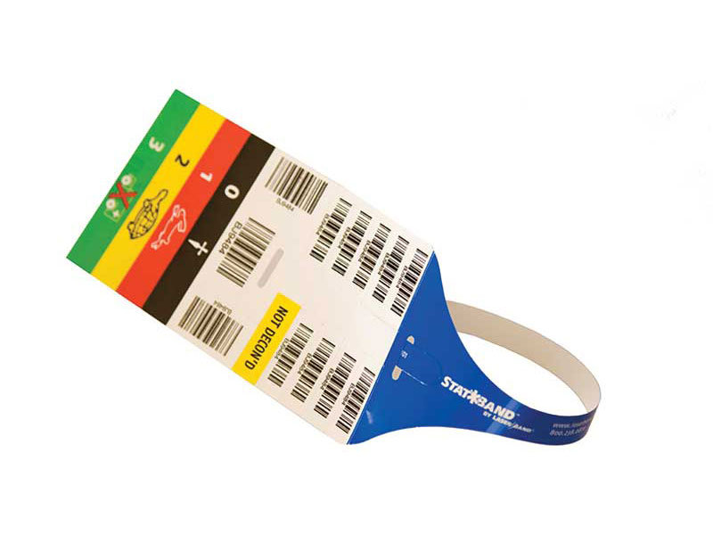 Zebra StatBand emergency response wristbands