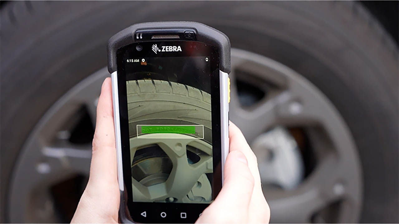 Zebra OCR and DPM serial number capture application