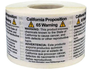 Proposition 65 Warning Labels for California thumbnail
