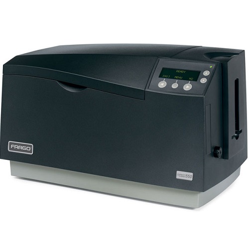 HID Global DTC550 Single-Sided ID Card Printer 91844