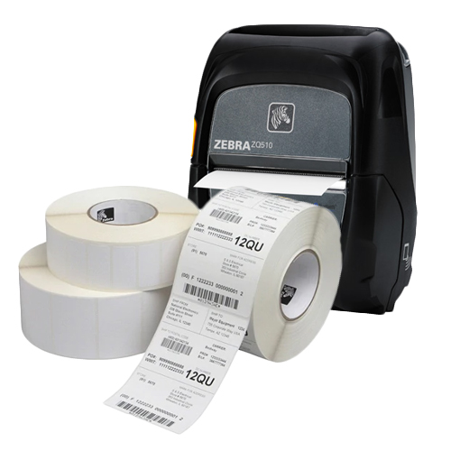 Zebra Mobile Printer Labels